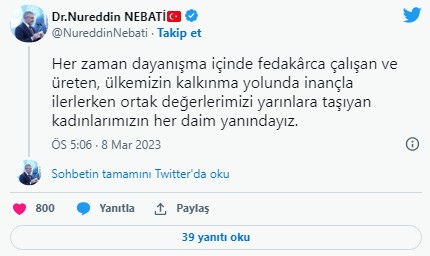 Bakan Nebati kadın girişimciler için açıkladı: Sıfır faiz, 50 bin TL kredi